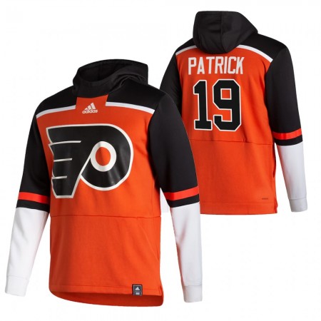 Pánské Philadelphia Flyers Nolan Patrick 19 2020-21 Reverse Retro Pullover Mikiny Hooded